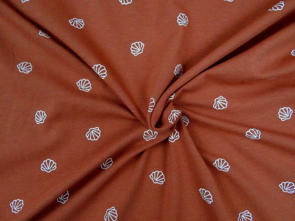 n-19442-014-3 Jersey , Muschel, braun