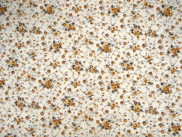 Dekostoff Rosen ocker