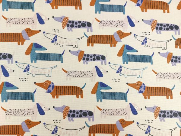 Dekostoff , Hunde, Dackel