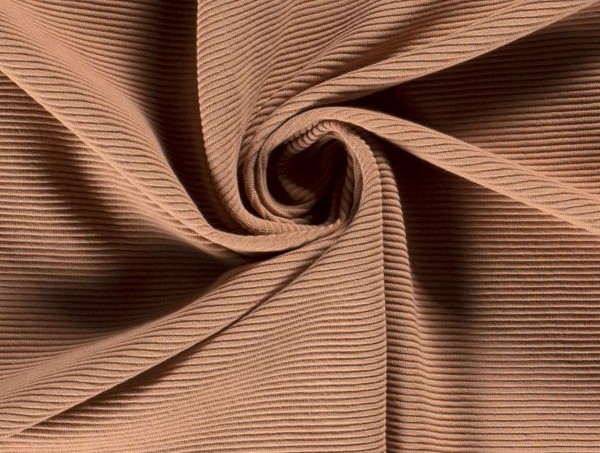 Jersey , Rippenware, coral Jersey , Rippenware, coral
