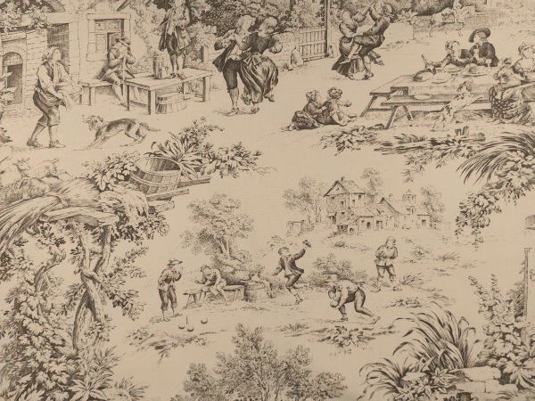 Dekostoff , Gute alte Zeit, Landleben, natur