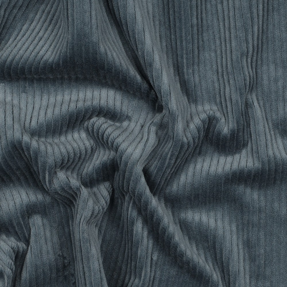 Breitcord elastisch uni blue