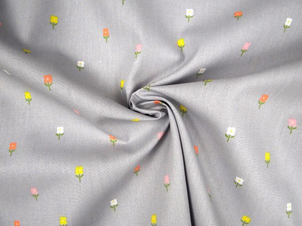 kleines Blümchen, grau