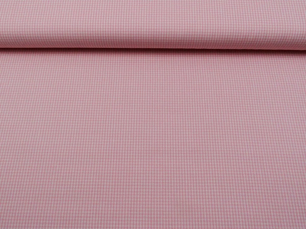SW432-001LK76jxth8SMEa 100 % Baumwolle Karo rosa 1 mm