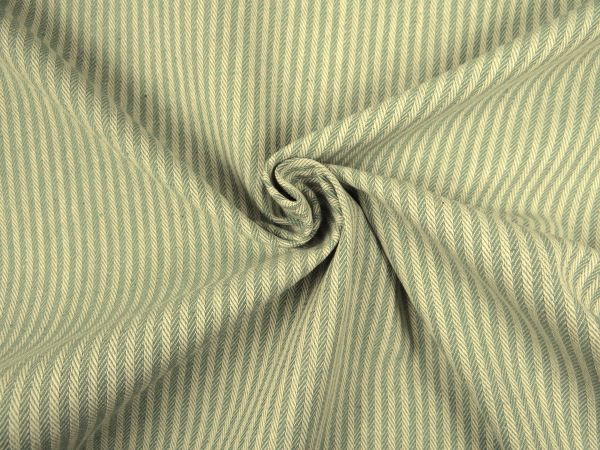 Dekostoff Jacquard, Streifen, soft green