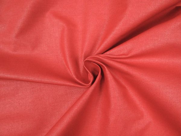 Abschnitt beschichtete Baumwolle, rot hell