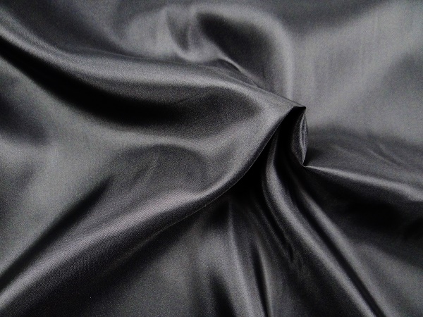 Futterstoff 100 % Acetat schwarz