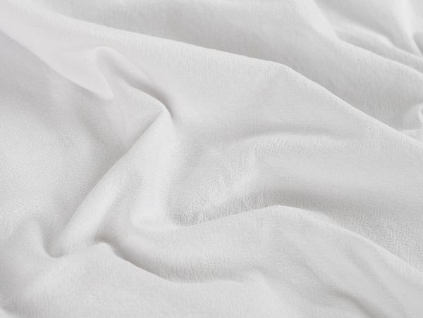 Baumwollstoff, 100 % Baumwolle , sand washed, weiß Baumwollstoff, 100 % Baumwolle , sand washed, weiß