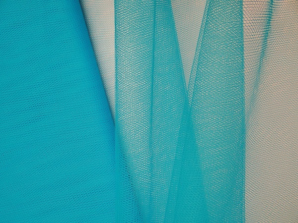 tuerkis Tüll türkis