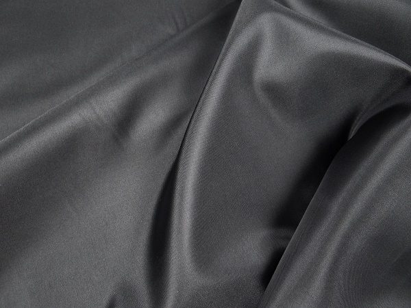 728-anthra Futterstoff 100 % Polyester anthrazit