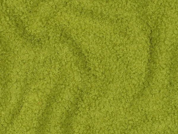 Teddy Fleece double face leuchtend grün Teddy Fleece double face leuchtend grün