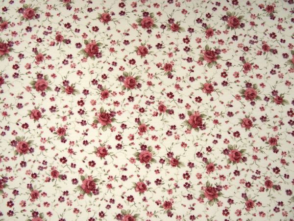 Dekostoff Rosen bordeaux