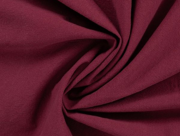 Baumwollstoff, 100 % Baumwolle , sand washed, wine Baumwollstoff, 100 % Baumwolle , sand washed, wine