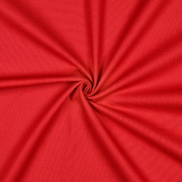 Dekostoff, Canvas, uni , rot