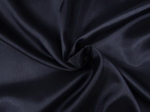 Futterstoff 100 % Acetat dunkles blau