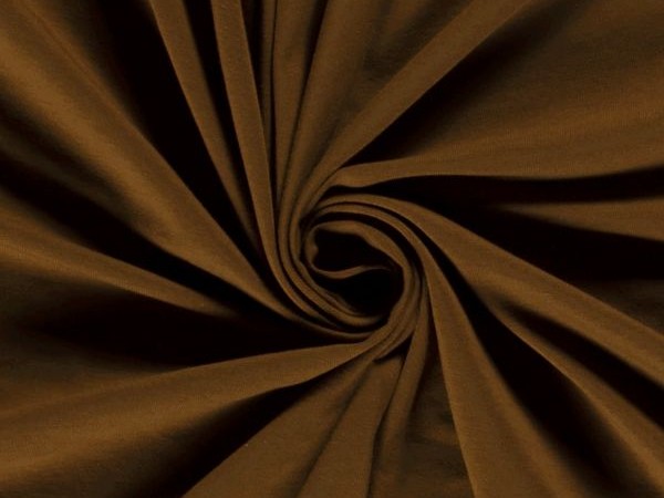 Jersey, uni, braun Jersey, uni, braun