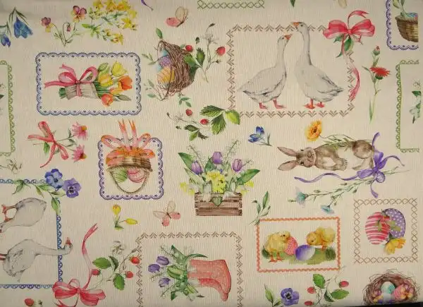 Dekostoff , Ostermotive, Digitaldruck Dekostoff , Ostermotive, Digitaldruck