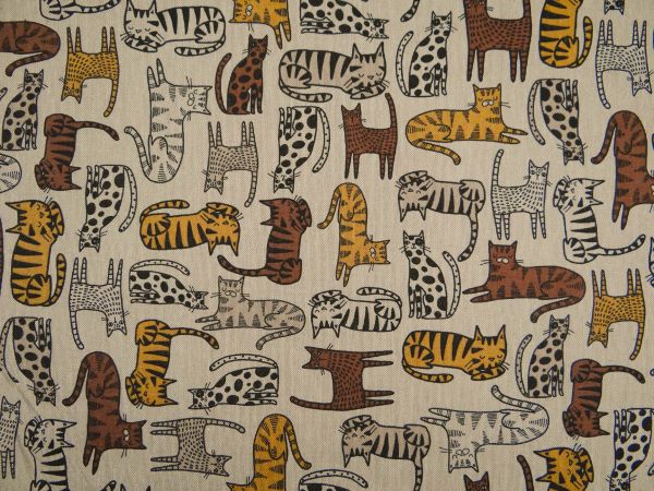 1-104530-2070-180 Dekostoff Katzen