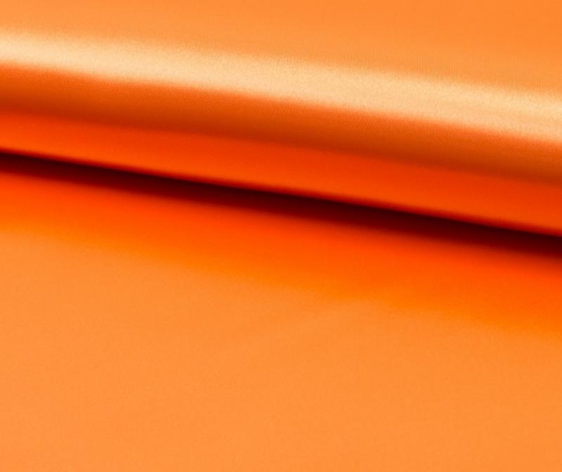f17831-068-orange Satinstoff orange