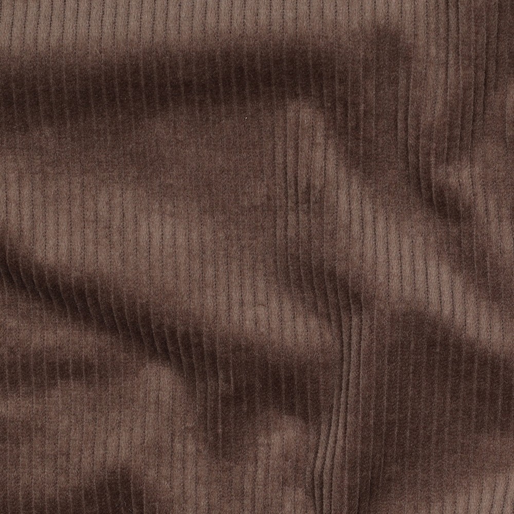 Breitcord elastisch uni braun